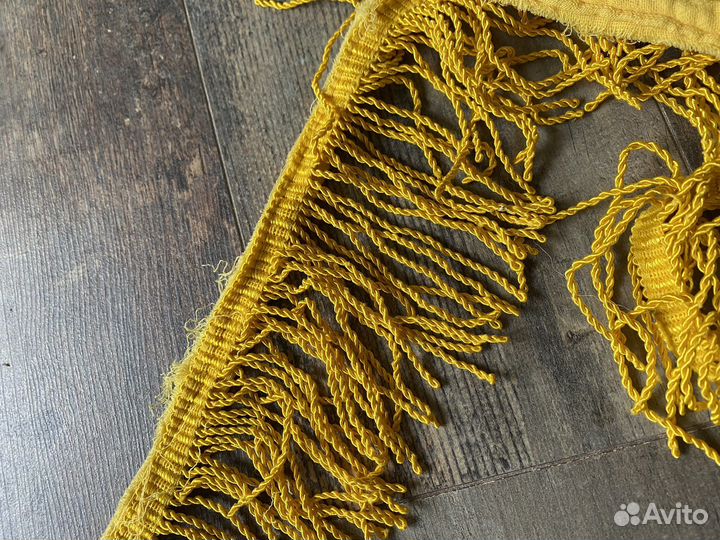 Тесьма 5,85метр желтая