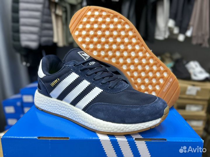 Кроссовки мужские Adidas Iniki синие