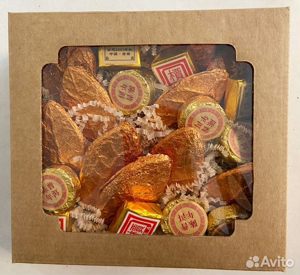 Чай Пуэр Мини Точа подарочный набор в коробке №22