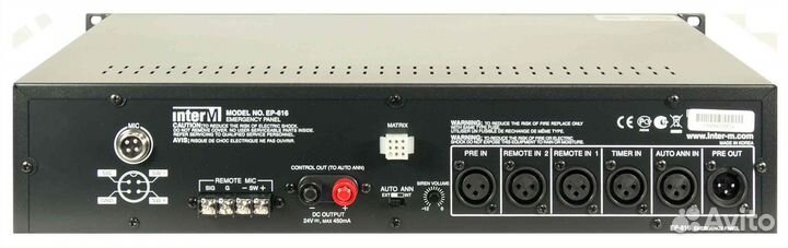 Блок тревожной сигнализации EP-616 Inter-M