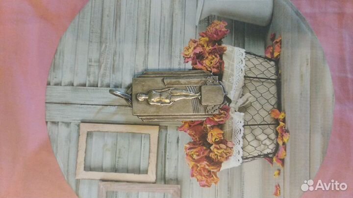 Подвеска серебро ретро