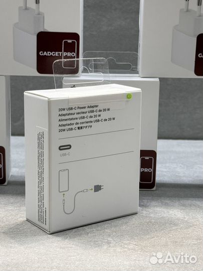 Новый оригинальный Блок питания Apple 20W