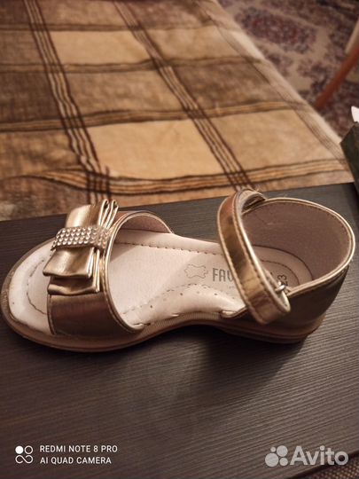 Туфли открытые для девочки, 23 р-р