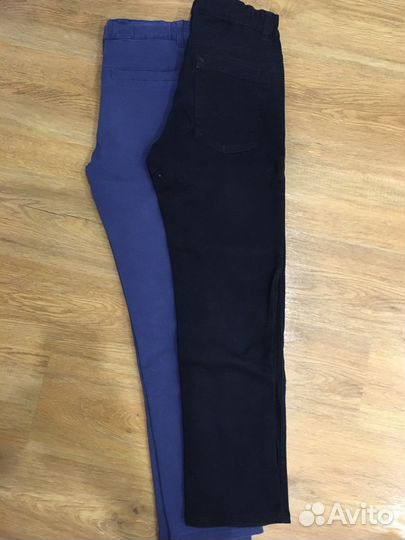 Вещи пакетом/брюки/рубашки в школу на 134/140