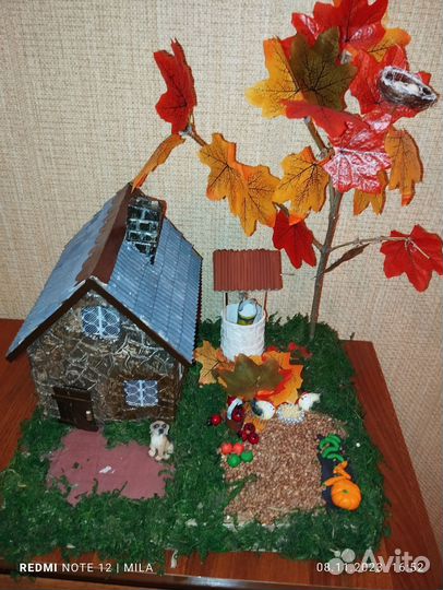 Осенняя поделка в школу