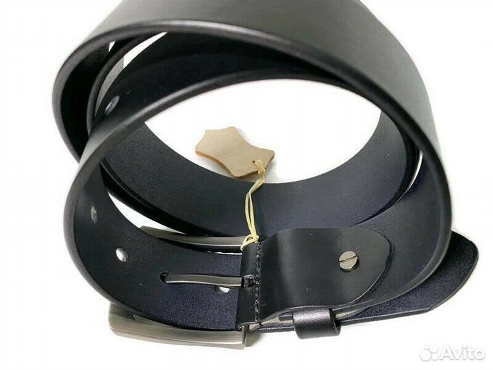 Ремень кожаный бренд Polo 1437