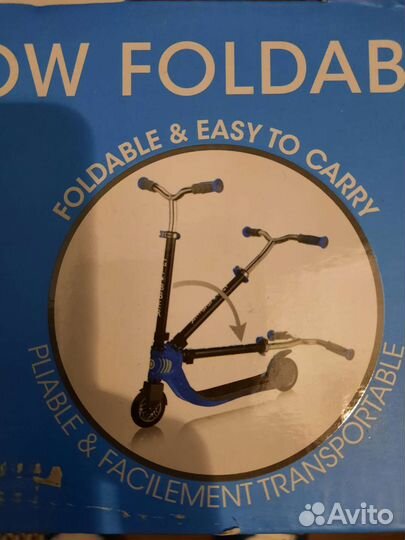 Самокат Globber двухколесный новый