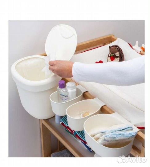 Органайзер IKEA на пеленальный стол