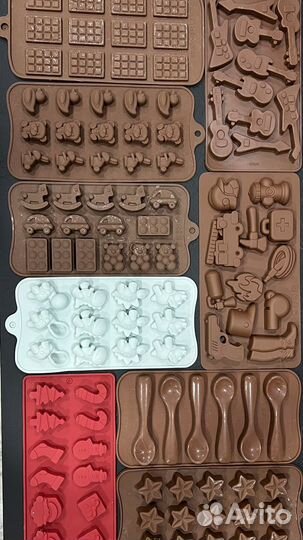 Силикоеовык формы разных тематик