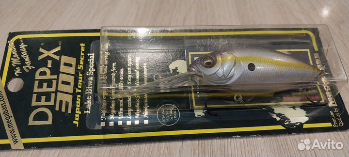 Воблер Megabass Deep-X 300 цв. GP Sexy Shad