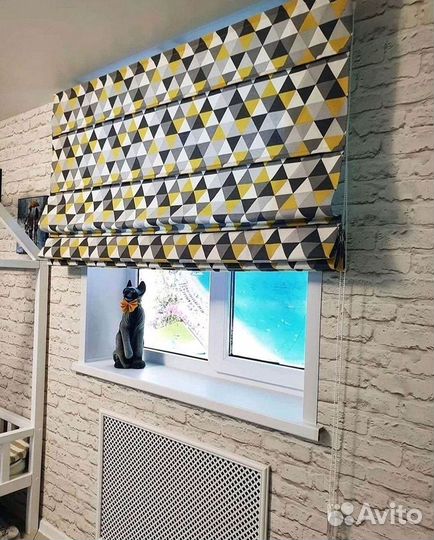 Римские шторы в спальню от производителя