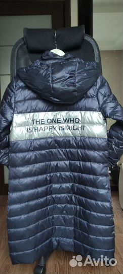 Куртка демисезонная удлиненная для девочки 158 см
