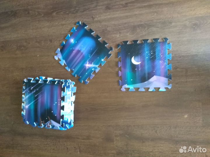 Коврик пазл детский новый очень яркий