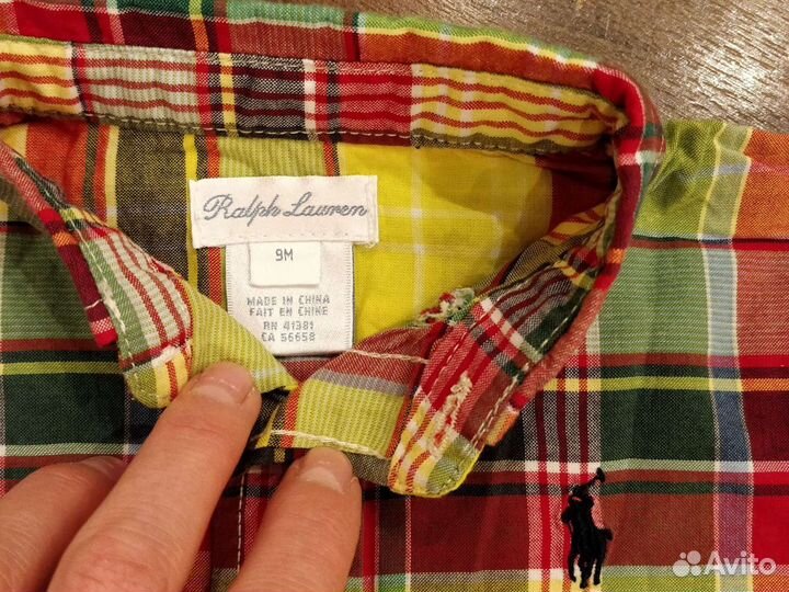 Рубашка Ralph Lauren оригинал