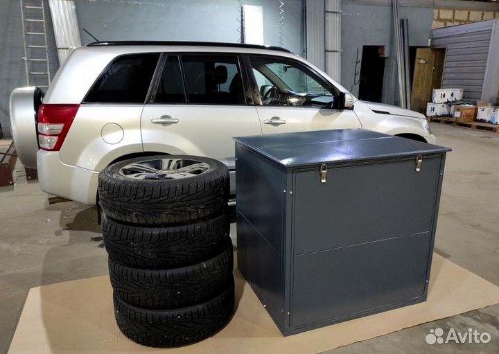 Ящик для колес в паркинг: правильное хрaнение шин