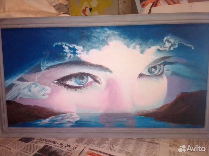 Картина маслом на холсте