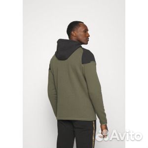 Толстовка на молнии Puma, зеленый