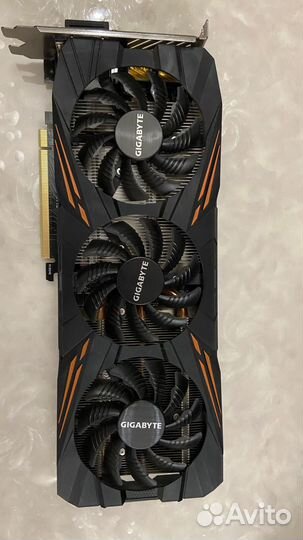 Видеокарта Gigabayt 1080 8g