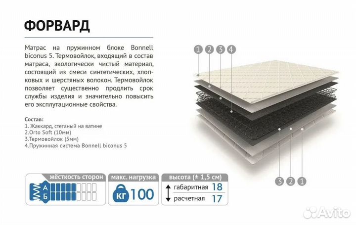 Матрас новый