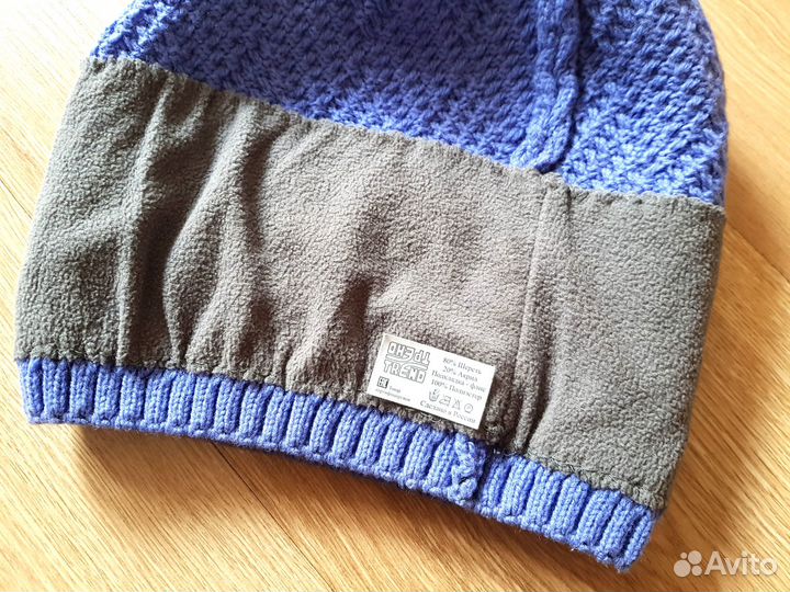 Шапка женская вязаная новая шерсть