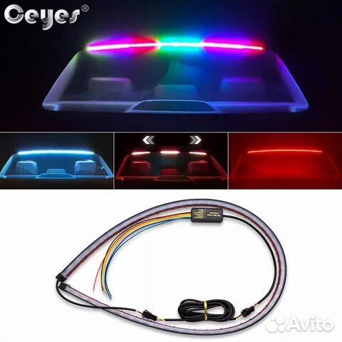 Светодиодная лента на заднее стекло