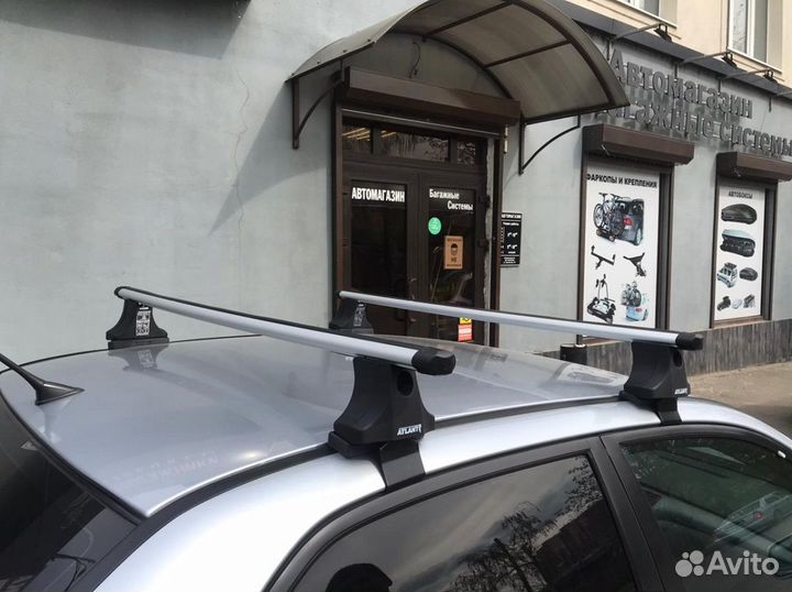 Багажник Атлант Toyota Corolla 2001-2006 овал эко