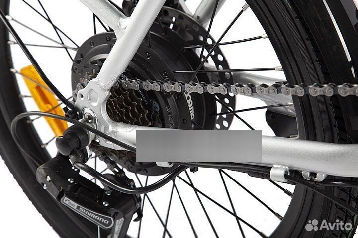 Электровелосипед Volteco Flex Серебристый-2212