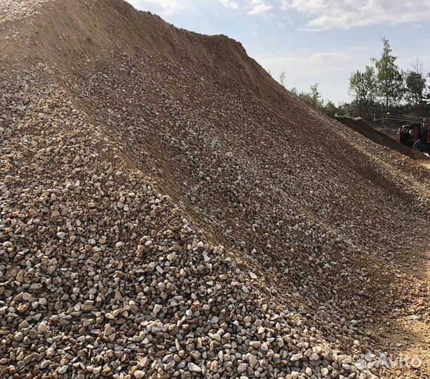 Щебень известняковый