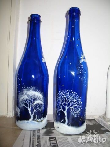 Бутылки Hand Made, ручная работа