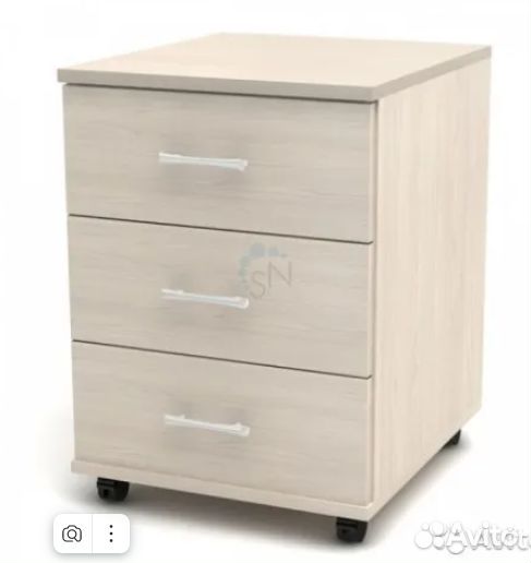 Тумба выкатная с ящиками