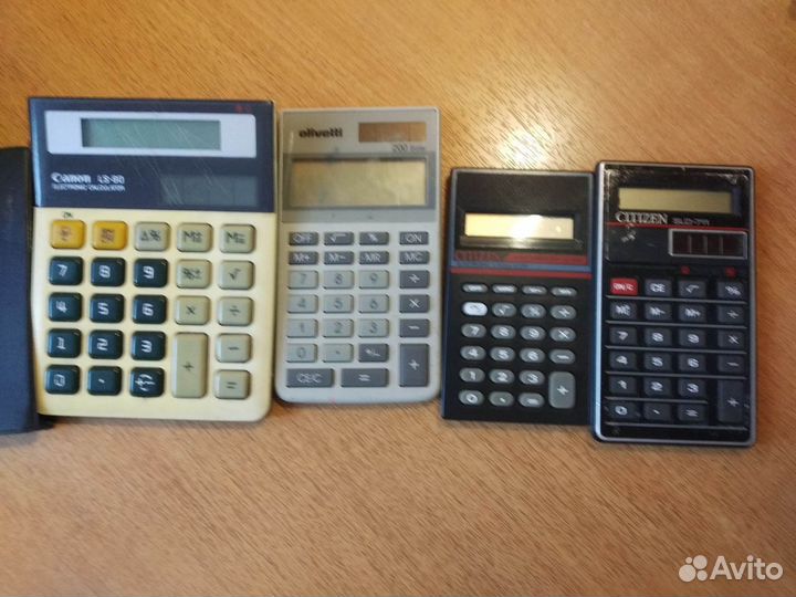 Калькуляторы 4 шт