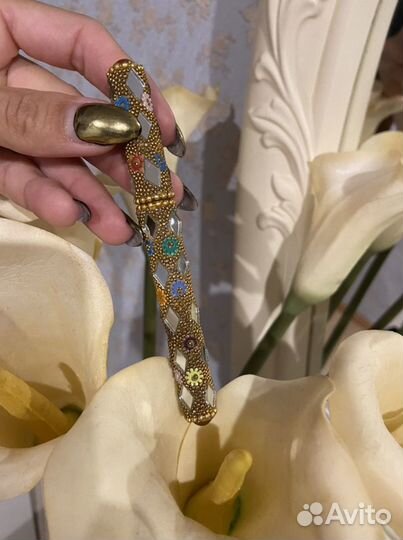 Ручка под swarowski