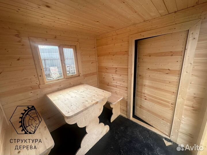 Баня под ключ перевозная с доставкой спб