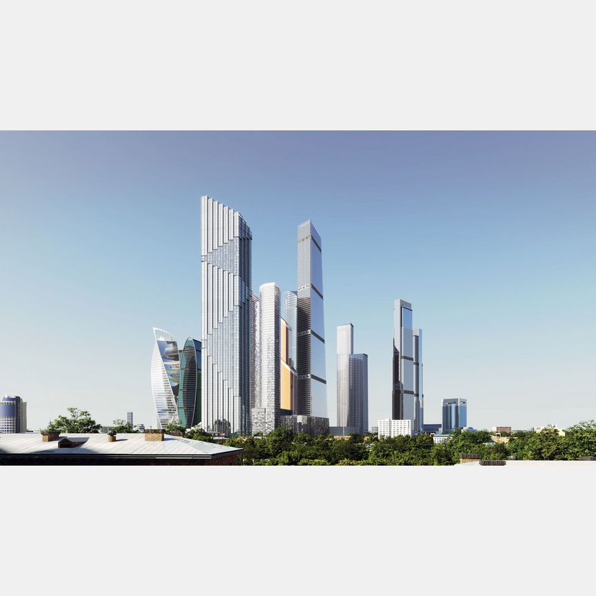 2-к. квартира, 84,1 м², 50/85 эт.