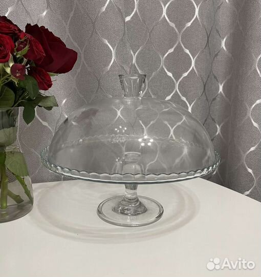 Тортовница хлебница на ножках