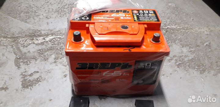 Аккумулятор зверь 65Ач на 700