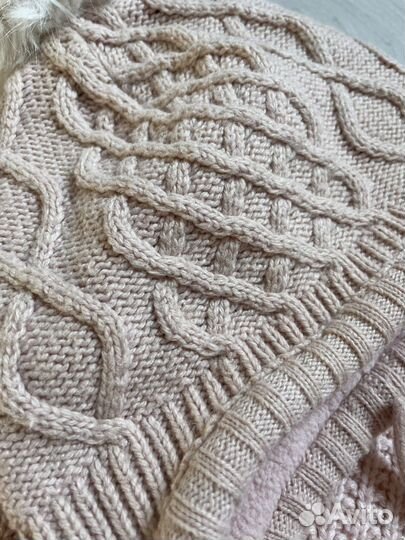 Шапка зимняя и снуд H&M для девочки 86-92