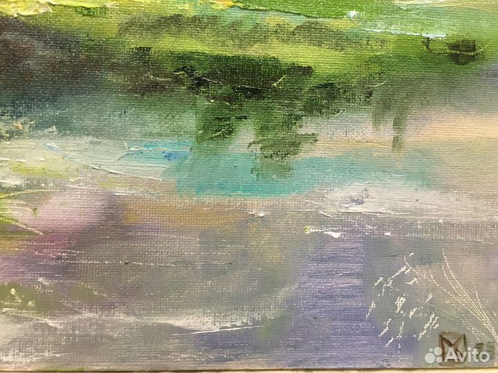 Картина маслом пейзаж