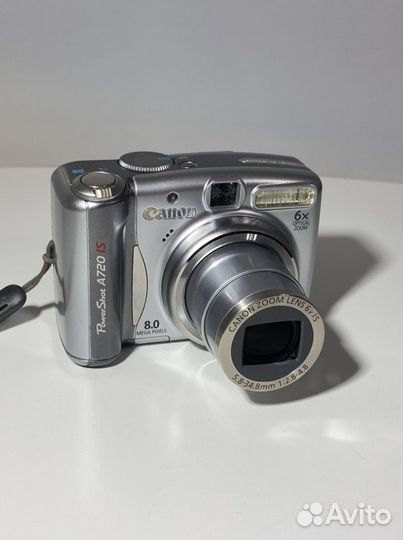 Цифровой фотоаппарат Canon powershot A720 is