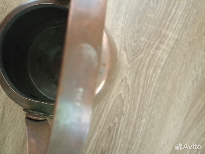 Антикварный медный чайник Финляндия