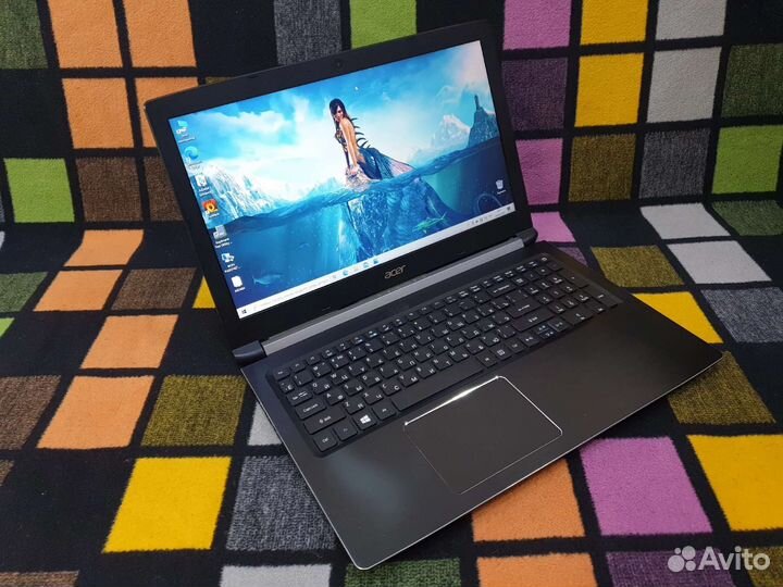 Игровой ноутбук Acer Aspire A515-51G SSD120Гб +HDD