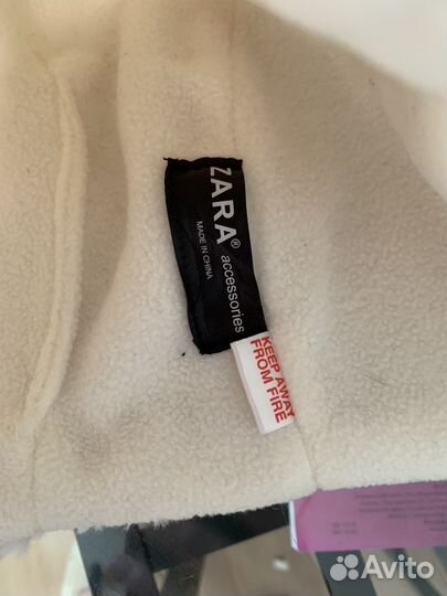 Шапка и шарф zara