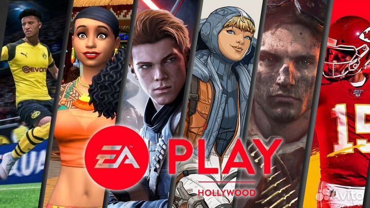 Подписка EA play PS4 PS5/ Еа плей