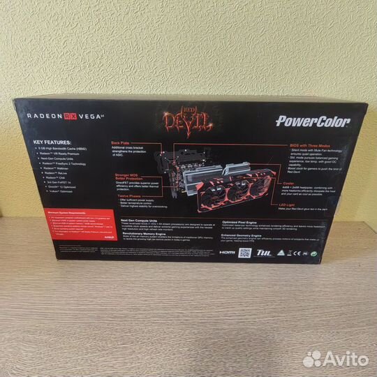 Видеокарта Radeon Red Devil Vega 64 8GB