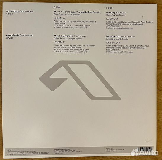 Anjunabeats One Hundred