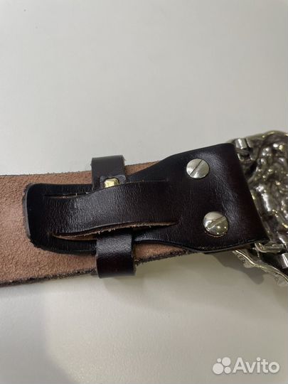 Мужской кожаный ремень
