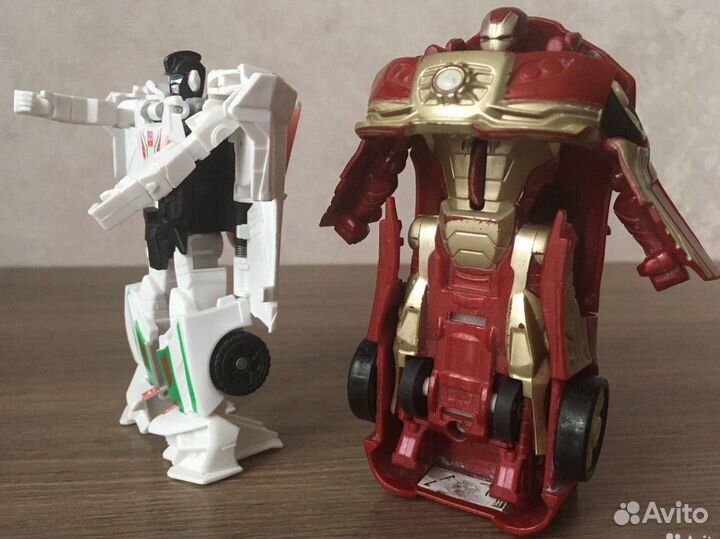 Машинки - трансформеры 2шт