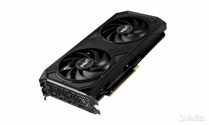 Видеокарта Palit GeForce RTX 4070 dual OC, 12 гб