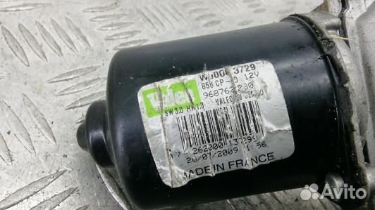 Мотор стеклоочистителя лобового стекла citroen C4