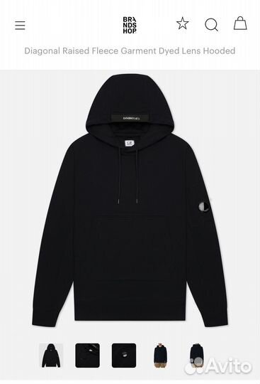 Cp company худи оригинал hoodie